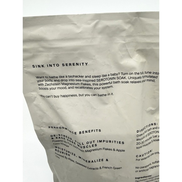 HigherDose Serotonin Soak 32oz Magnesium Bath Soak Relax & Restore BB 11/2026 - Picture 3 of 6